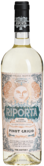 Riporta Terre Siciliane Pinot Grigio IGP